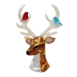 Erstwilder Kind Hearted Keresh Brooch Deer